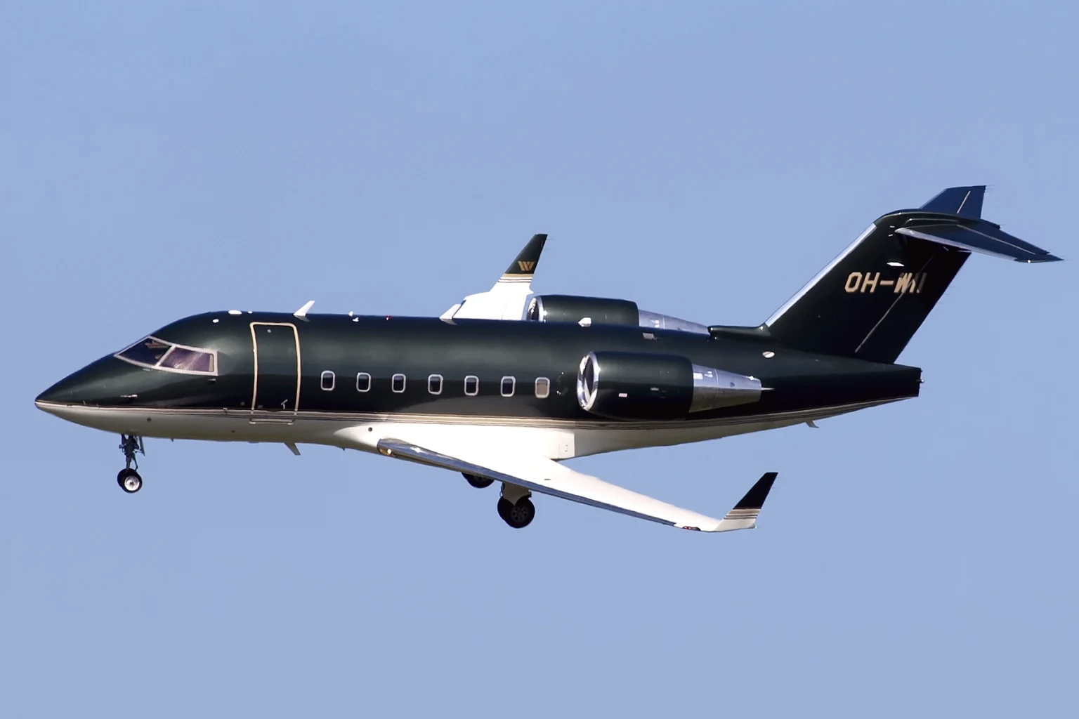 AtlasJetX Heavy Jet private charter aircraft.