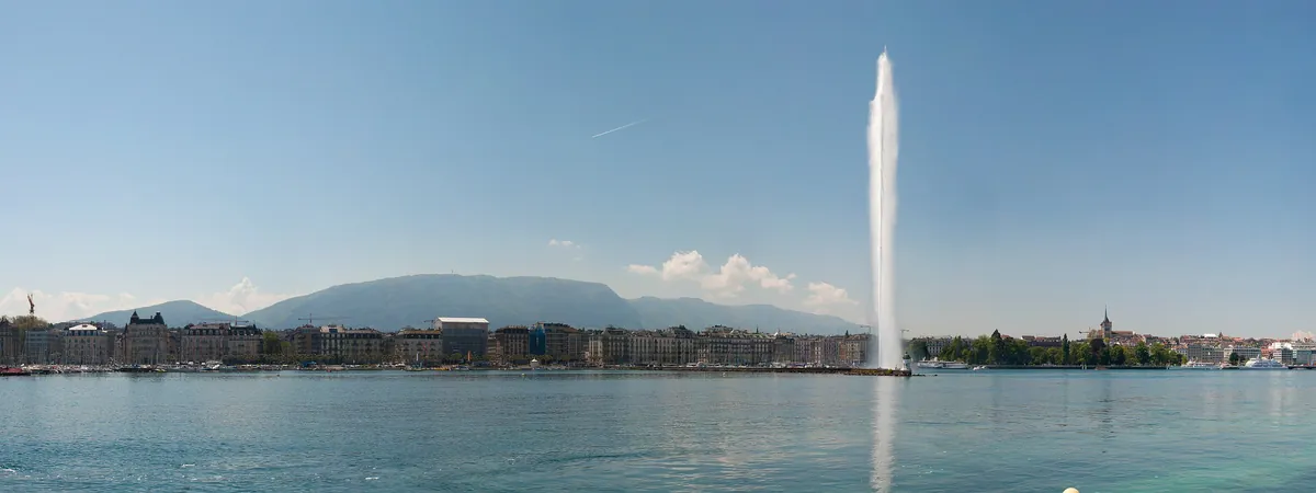 Genève, ville et lac