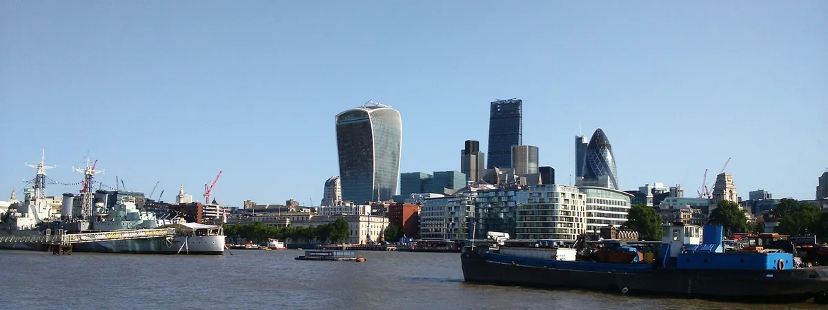 Vue de la ville de Londres